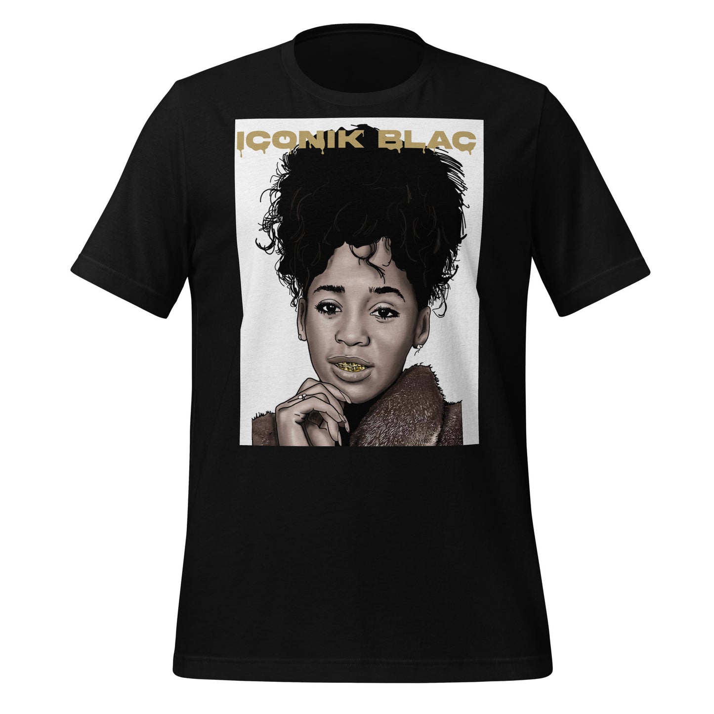 WHITNEY ICONIK BLAC GRAPHIC T