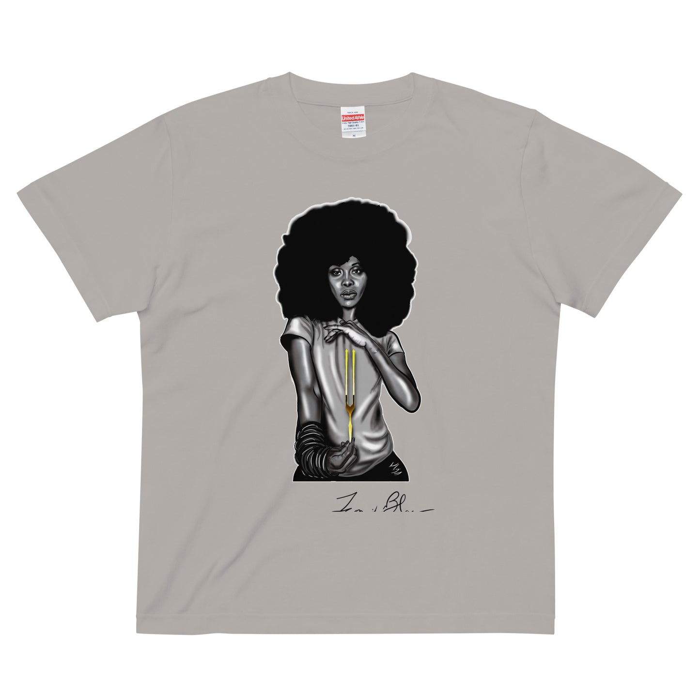 WOMENS ERYKAH BADU ICONIK BLAC GRAPHIC T