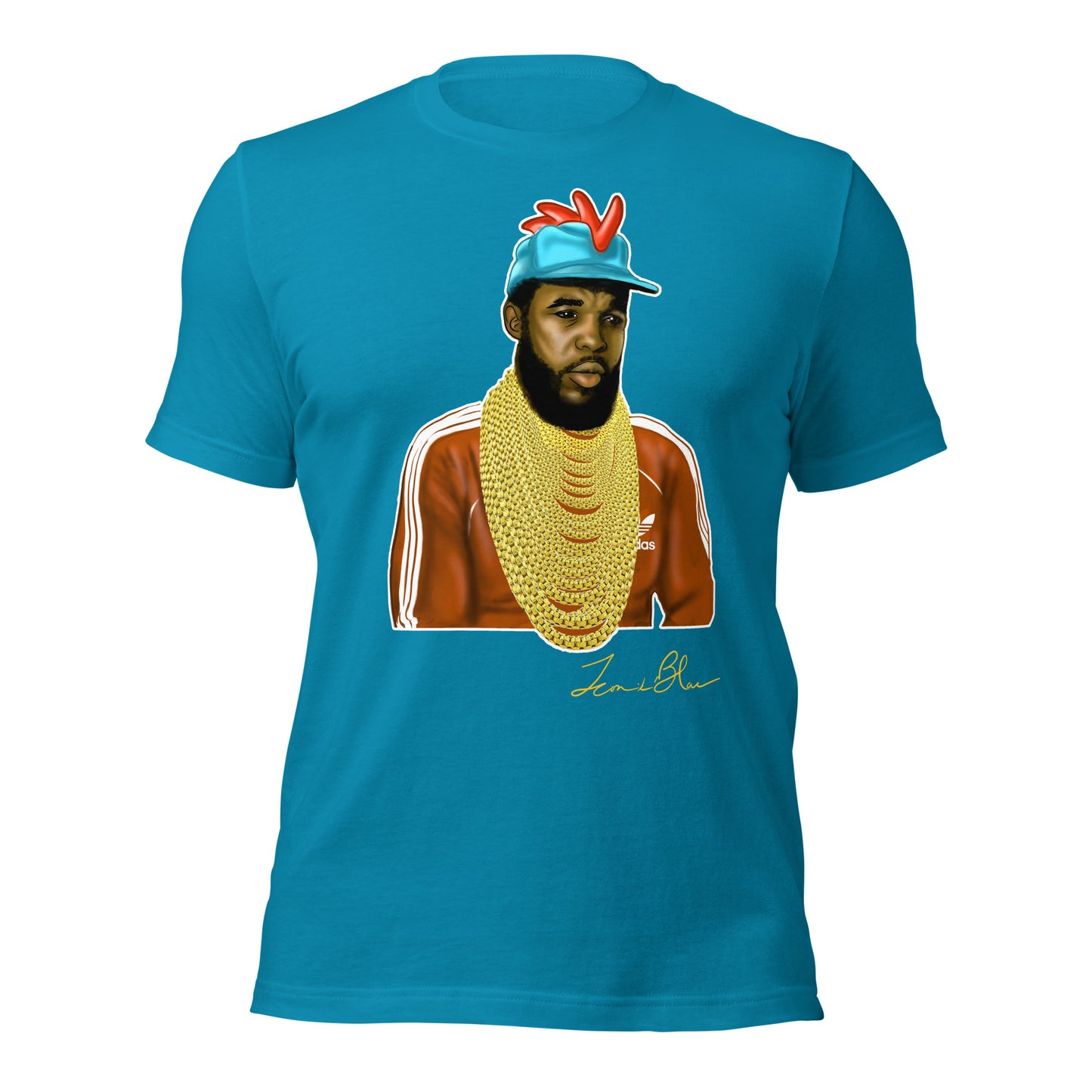 MR T ICONIK BLAC GRAPHIC T
