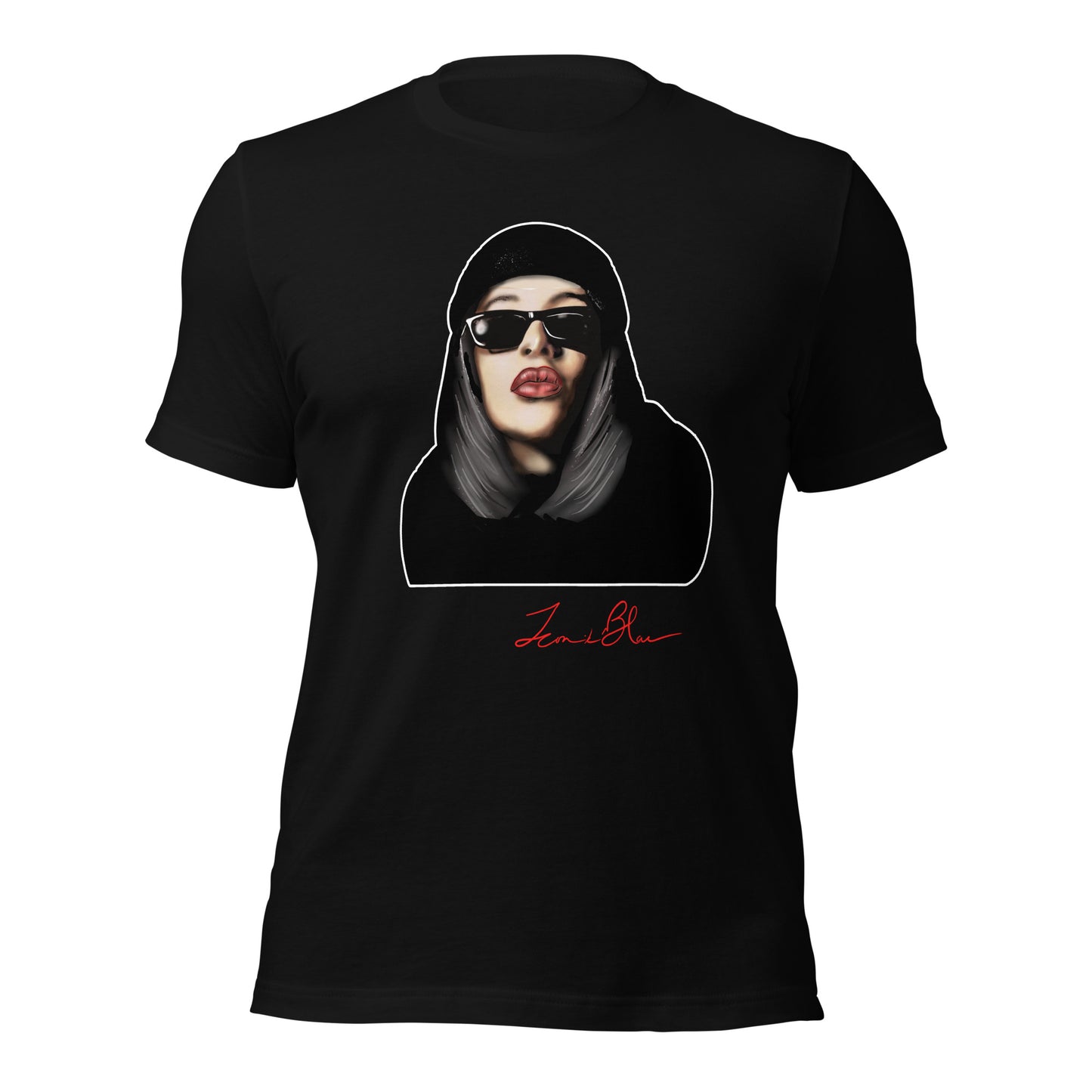 AALIYAH ICONIK BLAC GRAPHIC T