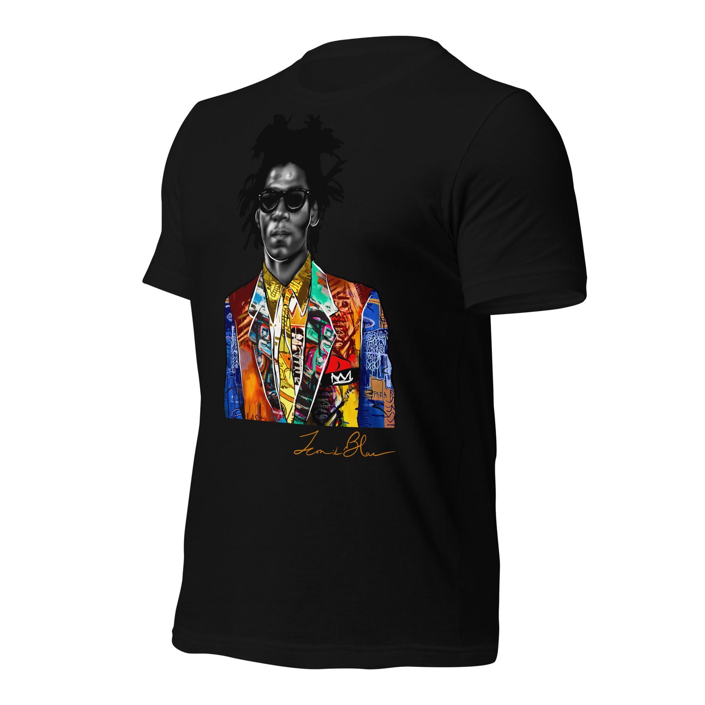 BASQUIAT ICONIK BLAC GRAPHIC T