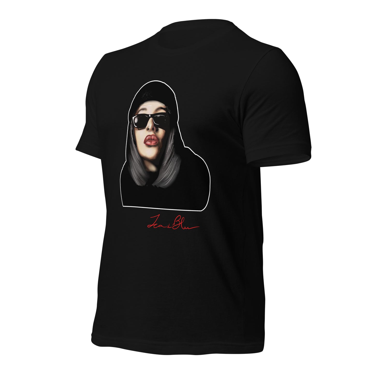 AALIYAH ICONIK BLAC GRAPHIC T