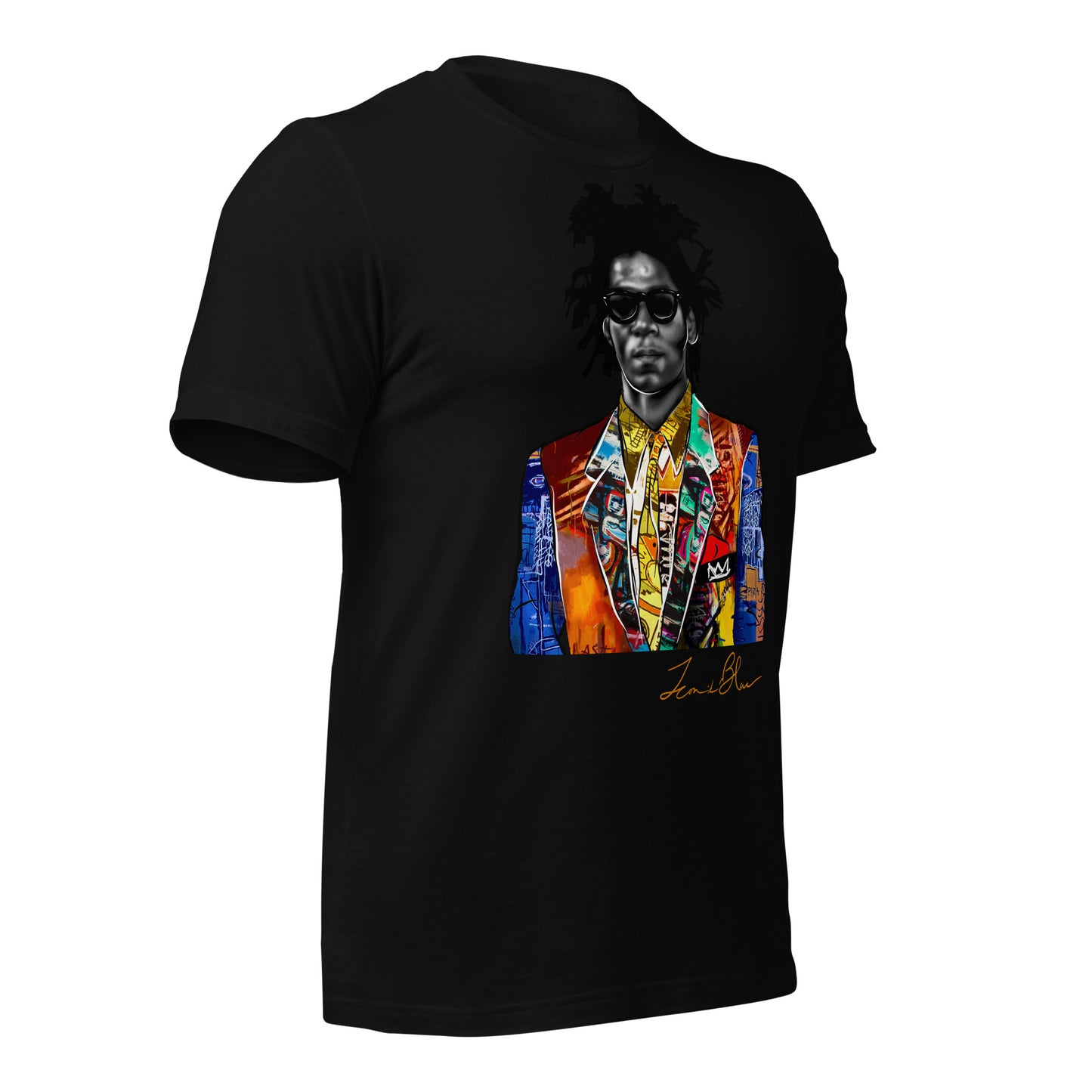 BASQUIAT ICONIK BLAC GRAPHIC T