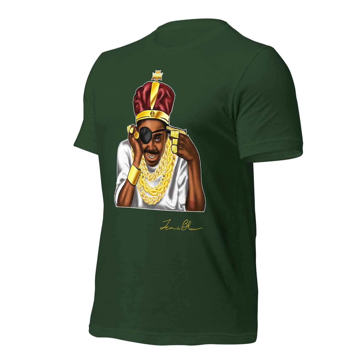 SLICK RICK ICONIK BLAC GRAPHIC T