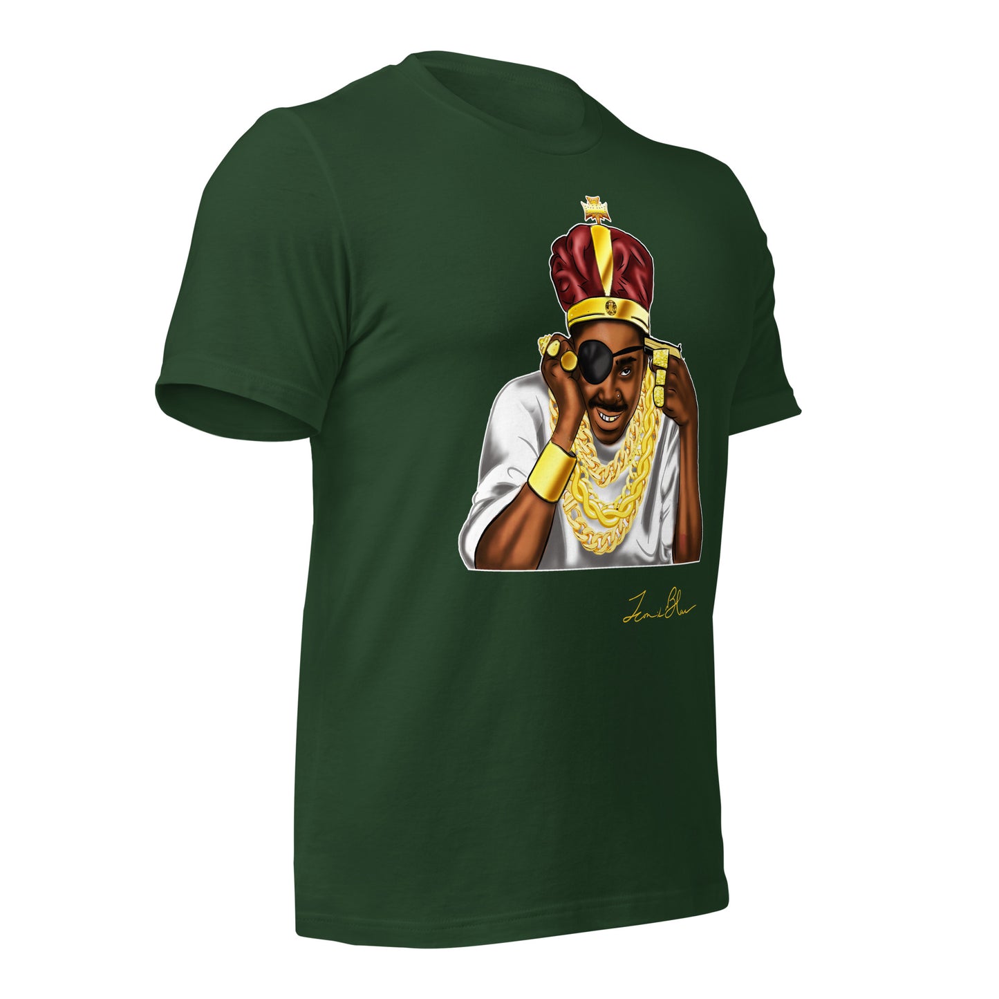 SLICK RICK ICONIK BLAC GRAPHIC T