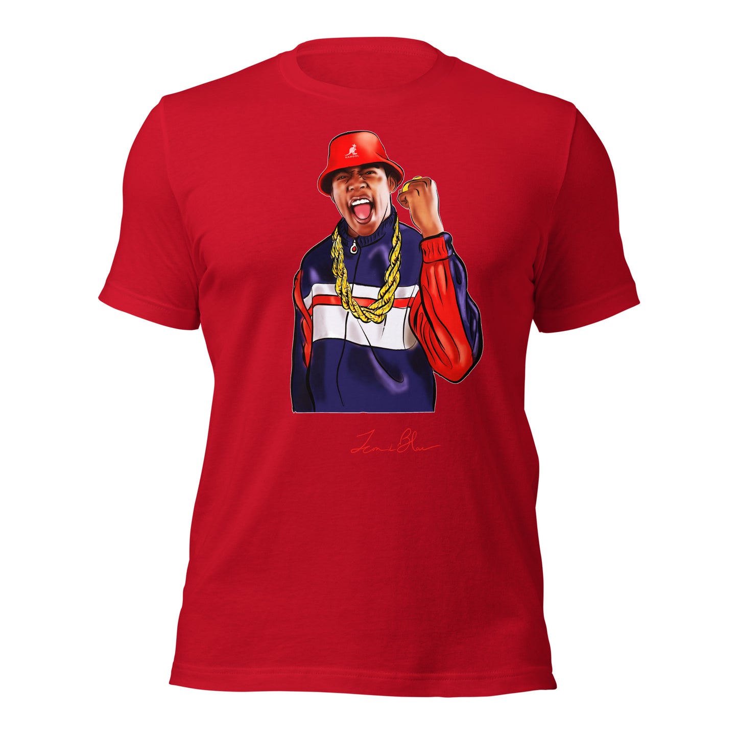 LL COOL J ICONIK BLAC GRAPHIC T