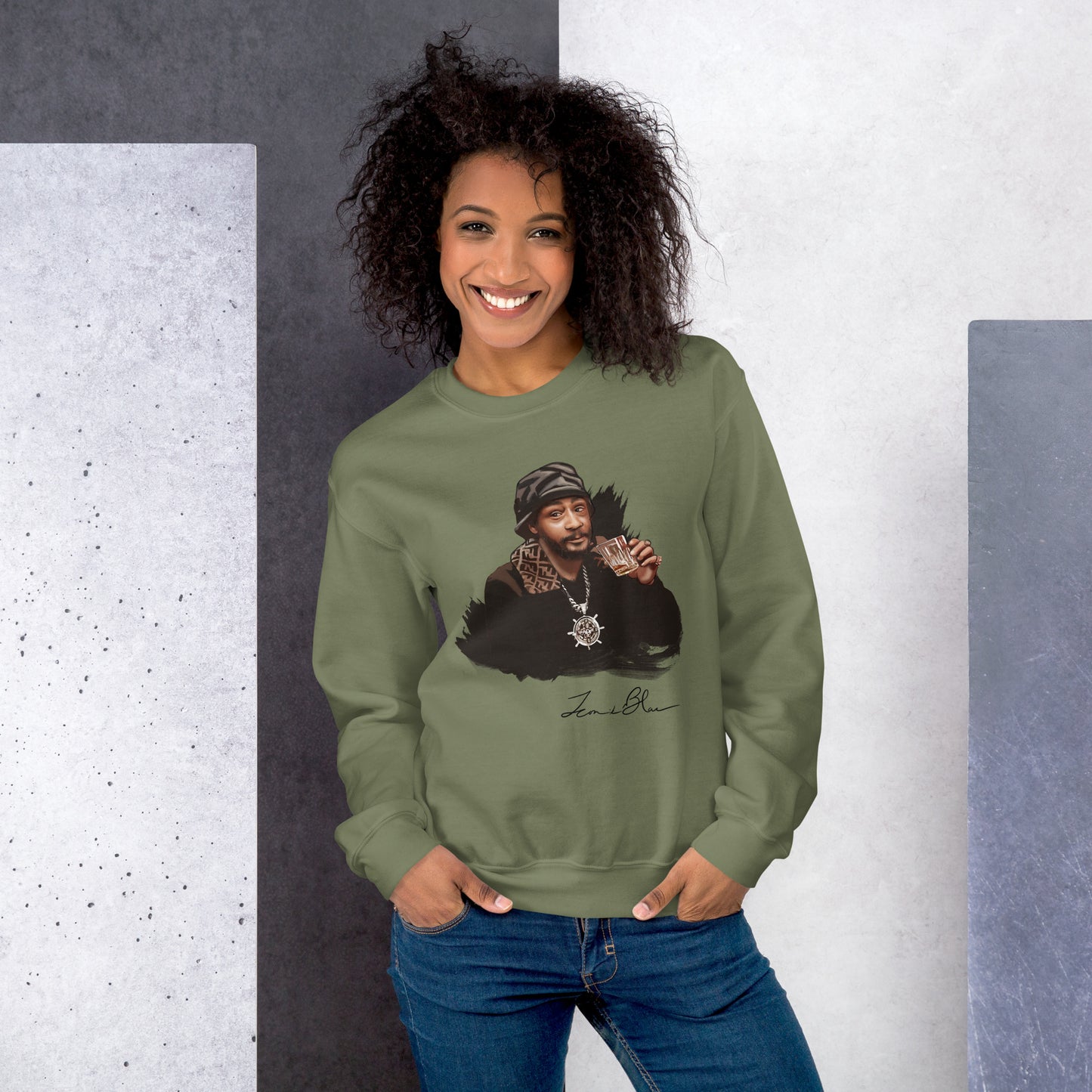 WOMENS ICONIKBLAC KATT WILLIAMS SWEATSHIRT