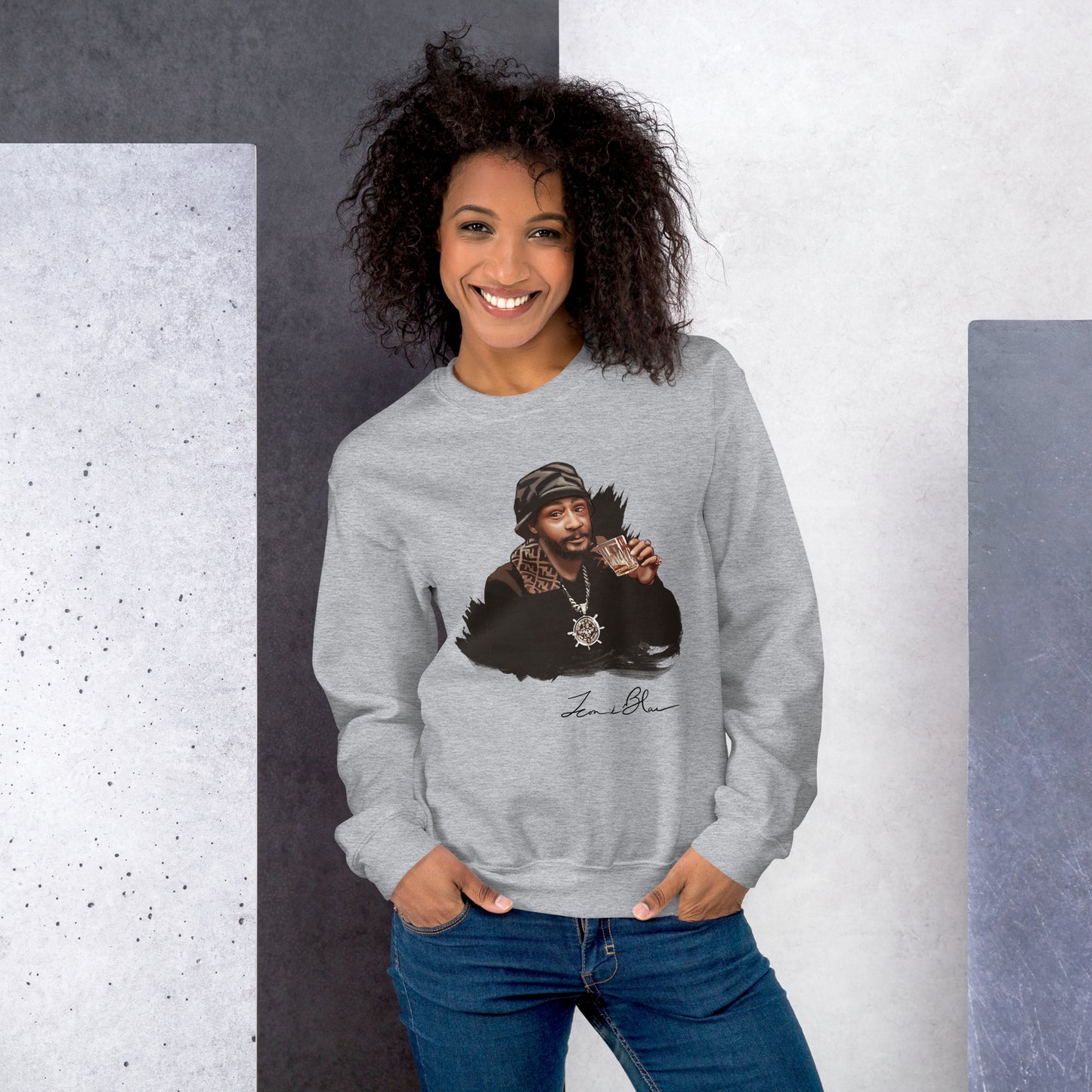 WOMENS ICONIKBLAC KATT WILLIAMS SWEATSHIRT