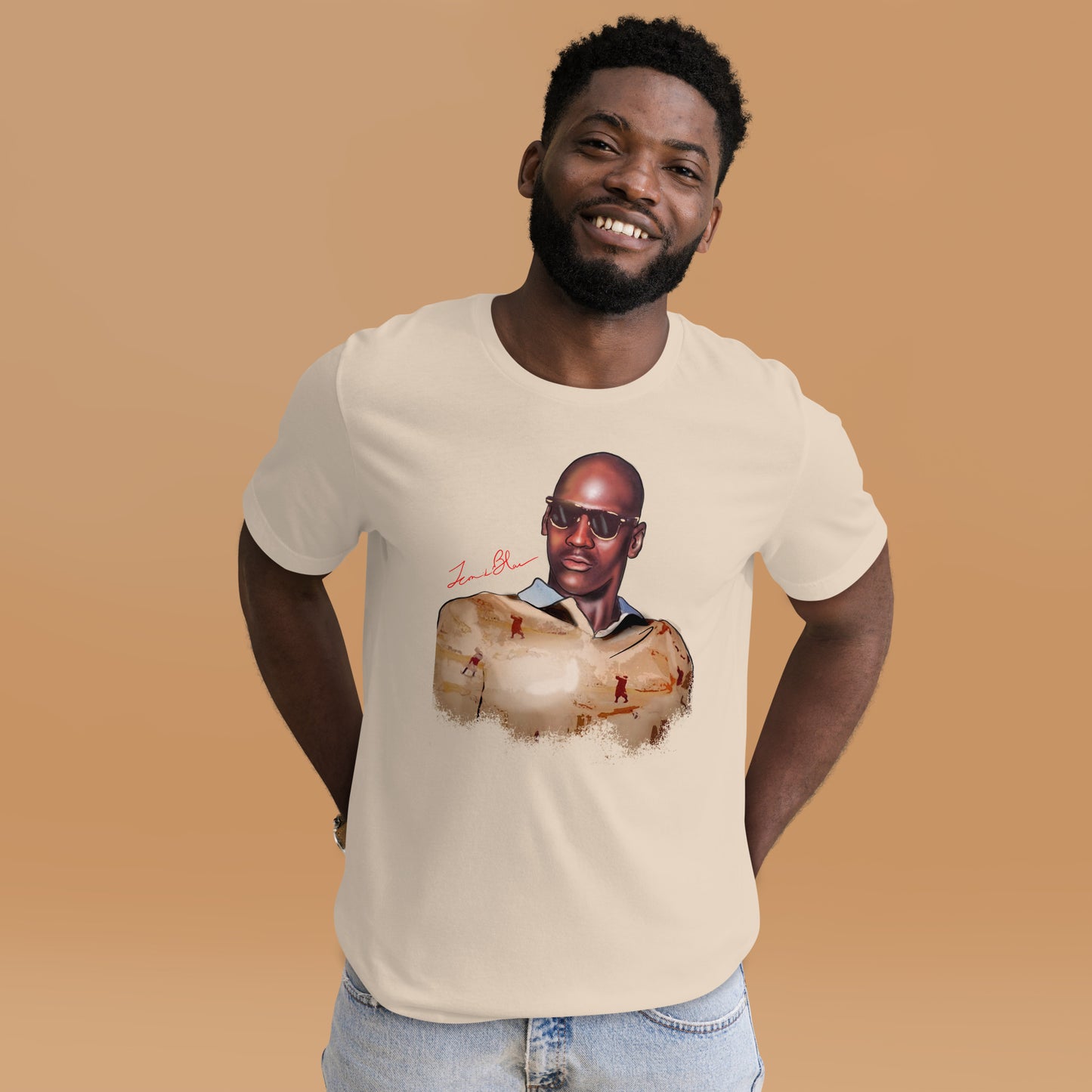 MJ ICONIK BLAC GRAPHIC T