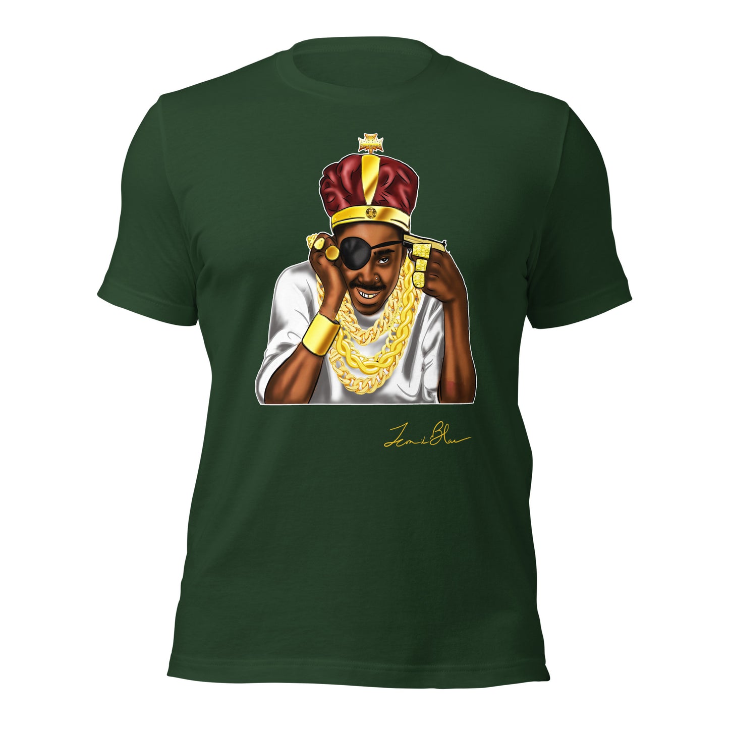 SLICK RICK ICONIK BLAC GRAPHIC T